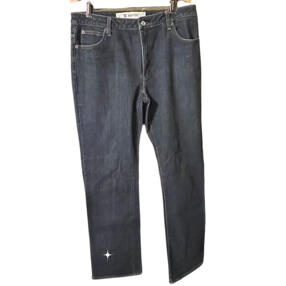 Vintage GAP size 12L Boot Cut stretch dark wash jeans - Picture 1 of 8